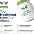 Hyperbiotics Vital Nutrients Prebiotic and Probiotic for Women and Men | 60 Billion CFU | Pre and Probiotics Supports Digestive Health, Constipati...