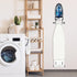Ironing Board Hanger Wall Mount Ironing Holder Heat Resistant Iron Hanger with Iron Board Rack for Max 5 Inch Width (Black)...
