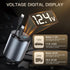 Retractable Car Charger, 4 in 1 Fast Charge Car Phone Charger, Retractable Cables and 2 USB Ports, Car Charger Adapter for iPhone 15/14/13/12 Pro ...