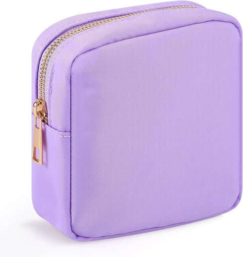 Makeup Bag for Women, Small Makeup Bag for Purse Travel Cosmetic Pouch with Zipper, Waterproof Toiletry Bag Personalized Make Up Bag, Ideal Gifts ...