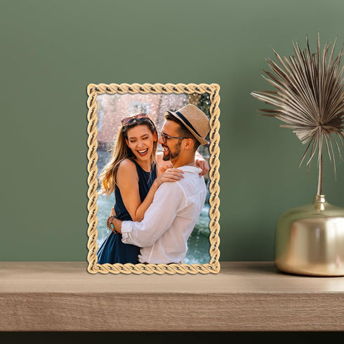 Lawrence Frames 4x6 Golden Rope Picture Frame (712046)...