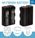 BM Premium NP-FM500H Battery and Charger for Sony Alpha a68, a77II, SLT-A57, SLT-A58, SLT-A65V, SLT-A77V, SLT-A99V, SLT-A200, A300, A350, A450, A5...