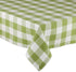 DII Buffalo Check Collection, Classic Farmhouse Tablecloth, 60 x 104, Antique Green...