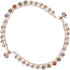 Touchstone NEW Indian Bollywood Handcrafted Pretty Stylish Colorful Designer Jewelry Payal Paazeb Anklets In Silver Tone For Women....