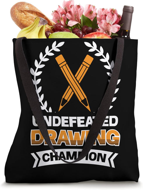 Undefeated Drawing Champion Tote Bag...