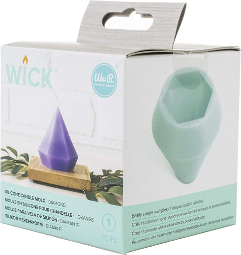 We R Memory Keepers Wick Candle Mold-Diamond...
