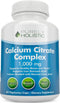 Calcium Citrate 1000mg - 365 Vegan Capsules not Tablets with Added Parsley, Dandelion and Watercress - Without Vitamin D - Made in The USA by Pure...