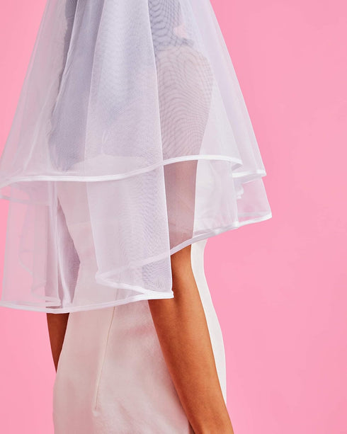 xo, Fetti Bridal Veil | Bachelorette Party Decorations, Bride To Be Gift, Bridal Shower, Wedding...
