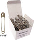 500-Pack Small Safety Pins (1-1/16 Inch, Silver) – Rust-Resistant Pins for Clothing, Diapers, Sewing, Hijabs, Laundry & Crafting...