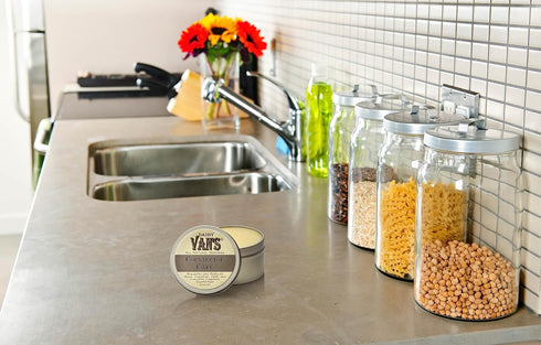 Daddy Van's® All Natural Beeswax Countertop Care for Soapstone, Slate, Concrete Composite and Butcher Block Counter Tops - Food Safe, Chemical-Fre...
