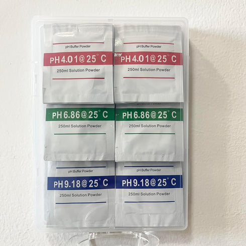 VERENIX 18 Pcs pH Meter Buffer Solution Powder, pH Buffer Calibration Solution Powder, pH Meter Calibration Packets for Precise and Easy Use, 4.01...