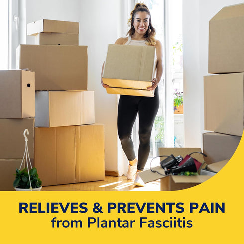 Dr. Scholl’s® Plantar Fasciitis Pain Relief Orthotic Insoles, Immediately Relieves Pain: Heel, Spurs, Arch Support, Distributes Foot Pressure, Tri...