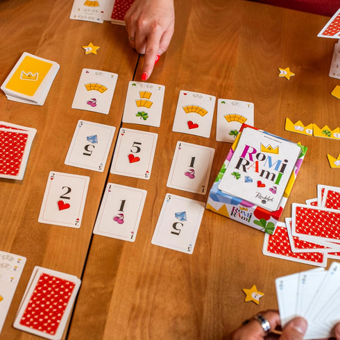 Romi Rami | Rummy Inspired Card Game | Ages 8+ | 2 to 4 Players | 30 Minutes...