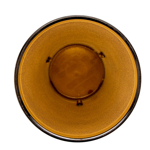 G.E.T. 6620-1-A-EC Heavy-Duty Plastic Restaurant Tumblers, 20 Ounce, Amber (Set of 4)...