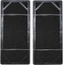 LifeSupplyUSA True HEPA Filter Replacement Compatible with Honeywell HEPAClean HRF-C2, Filter C Air Purifier (2-Pack)...