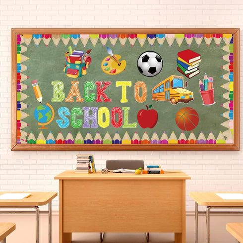 Back to School Classroom Bulletin Board Set Welcome Back to School Bulletin Board Decorations, Welcome Back to School Board, Back to School Bullet...