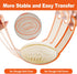 Silicone Bread Sling Oval and Round - Non-Stick & Easy Clean Reusable Oval Silicone Baking Mat for dutch oven. With Long Handles Sourdough Bread B...