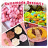 Silicone Molds Puppy Dog Paw and Bone Molds for Baking,Chocolate Molds,Silicone Dog Treat Mold - 6 Pack...