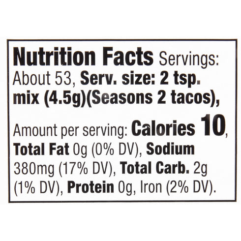 McCormick Original Taco Seasoning Mix, 8.5 oz...
