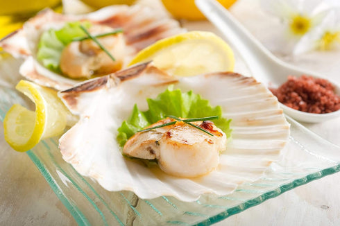 Maine Man Natural Baking Shells, 4-Inches, Set of 4...