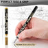 Stylo 4 Count Acrylic Metallic Pens - Black, Gold, Silver And White Paint Pens - Fine Tip Permanent Acrylic Metallic Paint Markers for Rock Painti...