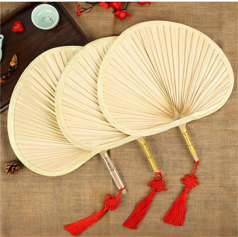 1 piece Natural dried palm leaves palm fan?hand fan?Best gear for outdoor camping in summer (Style 1)...