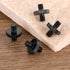 1/4" Male to 1/4" Male Tripod Screw, 4 PCS Standard Camera Cage Mount Threaded Light Stand Screw, Double Head Converter Precision Made for Shoulde...