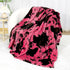 Cute Hot Pink Blanket for Kids Soft Strawberry Pink Small Girls Toddler Blanket Cow Print Gifts Decor Stuff for Birthday Holidays...