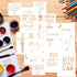 Christian Stencils for Painting - 16 Pcs Christian Stencils for Painting on Wood, Fogiven Cross Stencils for Painting on Wall Home Decor, Religiou...