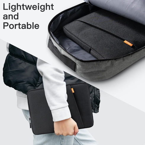 JETech Laptop Sleeve for 14-Inch MacBook Pro M3 / M2 / M1 A2779 A2442, Waterproof Bag Case with Pocket, Compatible with 14 Inch Notebook (Black)...