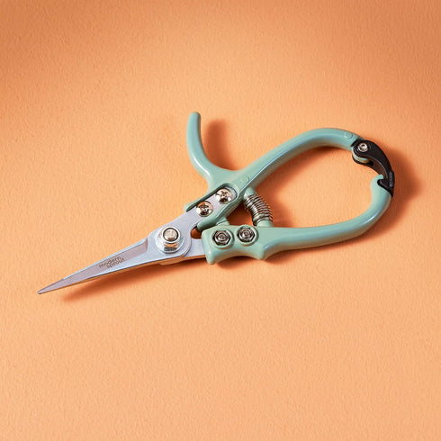 Modern Sprout Pruning Shears for Gardening, Herb Snips, Flower Cutting Scissors, Indoor Plant Shears, Lightweight, Ergonomic, Carbon Steel Blade, ...