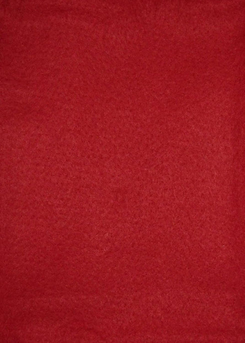 Rocking Red - Wool Felt Oversized Sheet - 35% Wool Blend - 1 12x18 inch Sheet...