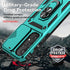 for Samsung Galaxy A35 5G Case with Camera Lens Cover HD Screen Protector, Dual Layer Military-Grade Drop Tested Magnetic Ring Holder Kickstand Pr...