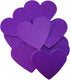 Playfully Ever After 3 Inch Purple 22pc Stiff Felt Hearts...