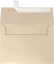 LUXPaper A7 Invitation Envelopes | Peel & Press | 5 1/4" x 7 1/4" | Taupe Metallic | 80lb. Text | 50 Qty...