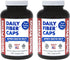 Yerba Prima Daily Fiber Caps - 180 Capsules, (Pack of 2) - Soluble & Insoluble Fiber Supplement - Colon Cleanse - Vegan, Non-GMO, Gluten-Free...