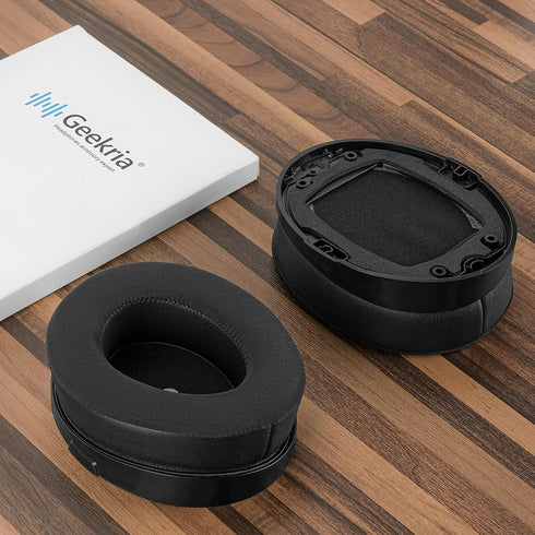 Geekria Sport Cooling-Gel Replacement Ear Pads for HyperX Cloud Orbit S Headphones Ear Cushions, Headset Earpads, Ear Cups Cover Repair Parts (Bla...