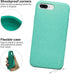 eplanita Eco Mobile Phone Case Compatible with iPhone 7 Plus and 8 Plus, Plant Fibre and Soft TPU, Drop Protection Cover, Durable and Sustainable ...