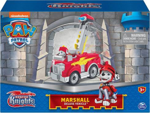 Paw Patrol, Rescue Knights Marshall Transforming Toy Car with Collectible Action Figure, Kids Toys for Ages 3 and up...