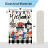 4th of July Patrioctic Cat Garden Flag 12x18 Inch Vertical Double Sided Welcome Floral Cat Memorial Day Independence Day Outside Yard Party Decora...