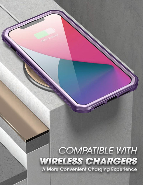 SupCase Unicorn Beetle EXO Pro Series Case for iPhone 12 / iPhone 12 Pro (2020 Release) 6.1 Inch, with Built-in Screen Protector Premium Hybrid Pr...