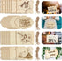 Unfinished Wood Ornaments, PETUOL DIY 32pcs 4x3in Creative Irregular Blank Wood Natural Slices for DIY Crafts, Painting, Wood Burning, Writing, Ph...