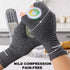 2 Pairs Arthritis Gloves, Hand Compression Gloves for Rheumatoid, Pain Relief, Carpal Tunnel, Swelling, Joint Support, Driving Fingerless Gloves f...