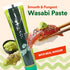 Wasabi-O Real Wasabi Paste - Authentic Japanese Fresh Wasabi Root - Mild Heat - Squeeze Tube for Sushi, Sauce, Mayo, Seafood - 1 x 1.52 Oz...