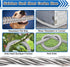 Short Water Hose 3 feet, 3/4'' GHT Female to Male Metal Water Hose, 3ft Garden Hose with Female to Female Metal Connector, Flexible & Lightweight ...