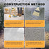 Invisible Waterproof Adhesive - 10.6oz Water-Based Transparent Waterproof Coating with Brush, Wall Bathroom Roof Liquid Waterproof Sealant Anti Le...