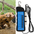 Electric Fence Voltage Tester, Digital Electric Fence Tester Fault Finder Portable Gardening Farming Equipment with Neon Indicator Lights, 600V to...