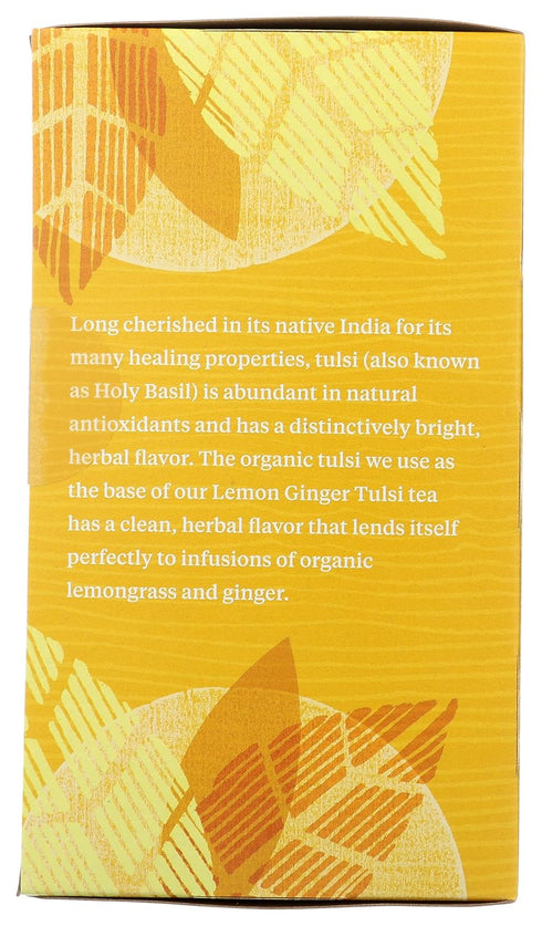 Allegro Tea, Organic Lemon Ginger Tulsi Tea Bags, 20 ct...