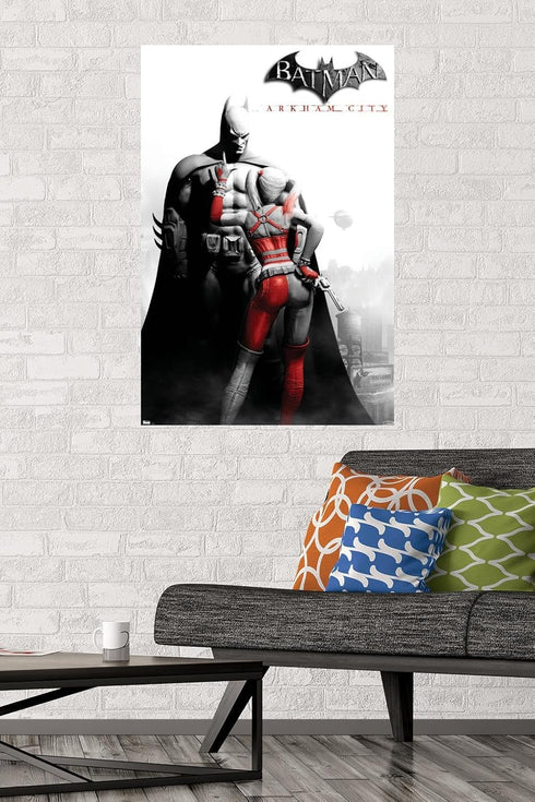 Trends International DC Comics VIdeo Game - Arkham City - Key Art Wall Poster, 22.375" x 34", Premium Unframed Version...