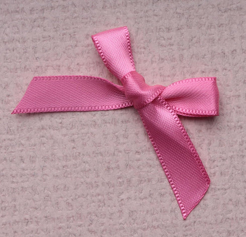 Sowaka 50 Pcs Mini Satin Bowknot Ribbon Bows Flower Supplies for Gift Present Wrapping Scrapbooking Décor Sewing DIY Crafting Project Christmas Th...